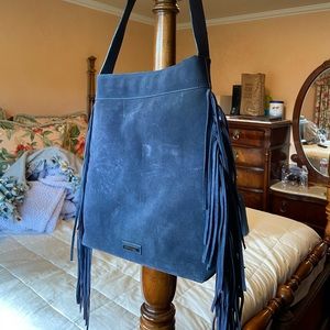 MICHAEL KORA SUEDE FRINGE BAG
